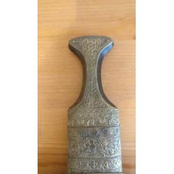 Koumaya, Koummya, Jambiya, Marokko, 19e eeuw, zilver beslag