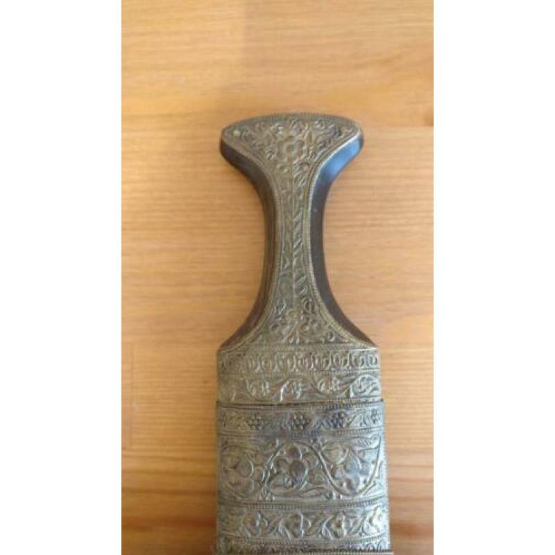 Koumaya, Koummya, Jambiya, Marokko, 19e eeuw, zilver beslag