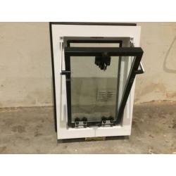 Kunststof valraam kleur Quartz grijs