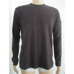 maat XL, zwarte sweater Pilot system, stretch, 70 cm.