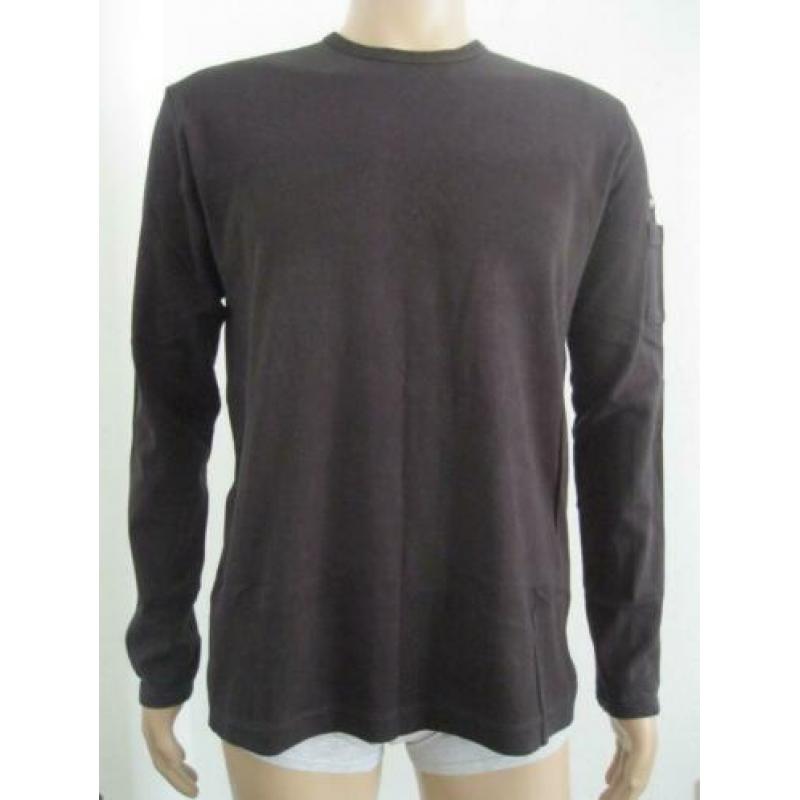 maat XL, zwarte sweater Pilot system, stretch, 70 cm.