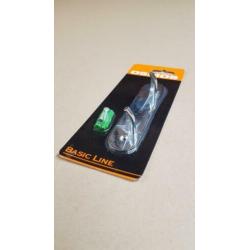 Badkamer chrome kapstok 2 haaks 72 Stuks Osmos