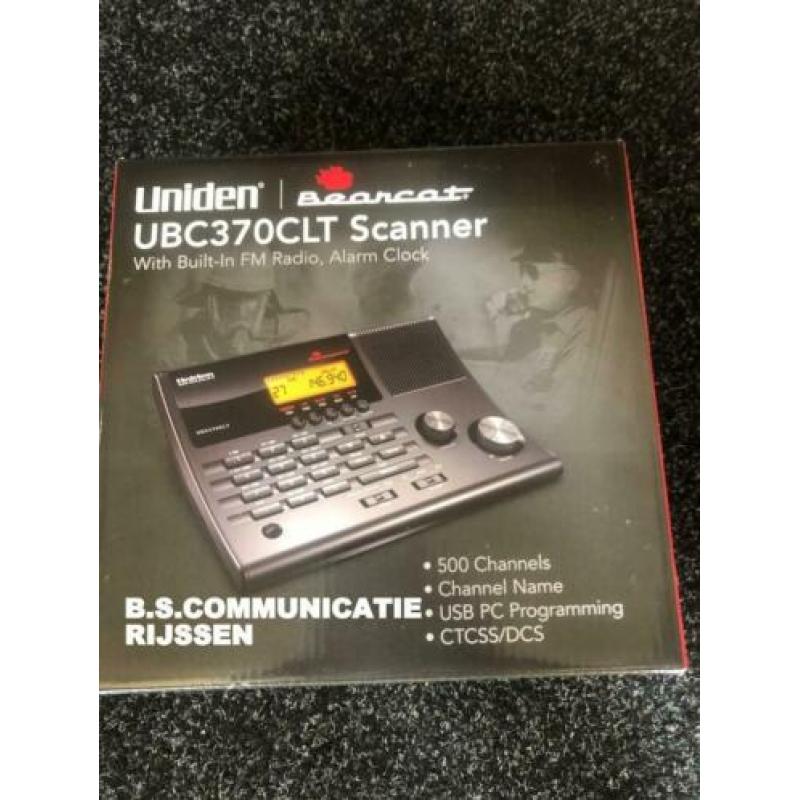 UNIDEN BEARCAT UBC 370 voor kerkradio en luchtvaart nieuw