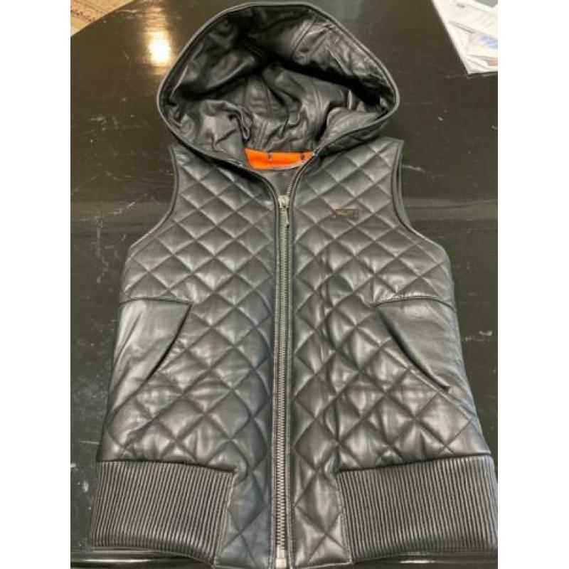 Philipp Plein leren gilet