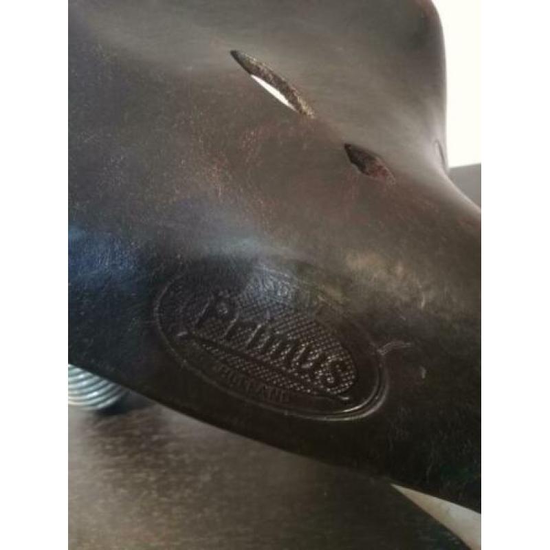 Lepper Primus fiets zadel leer leren lederen fietszadel