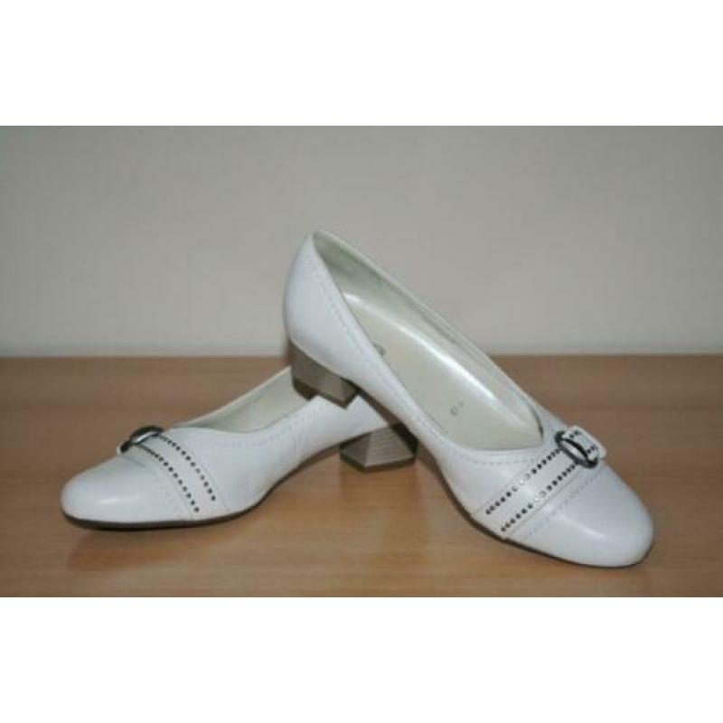 Ara wit leren schoenen pumps 39,5 H
