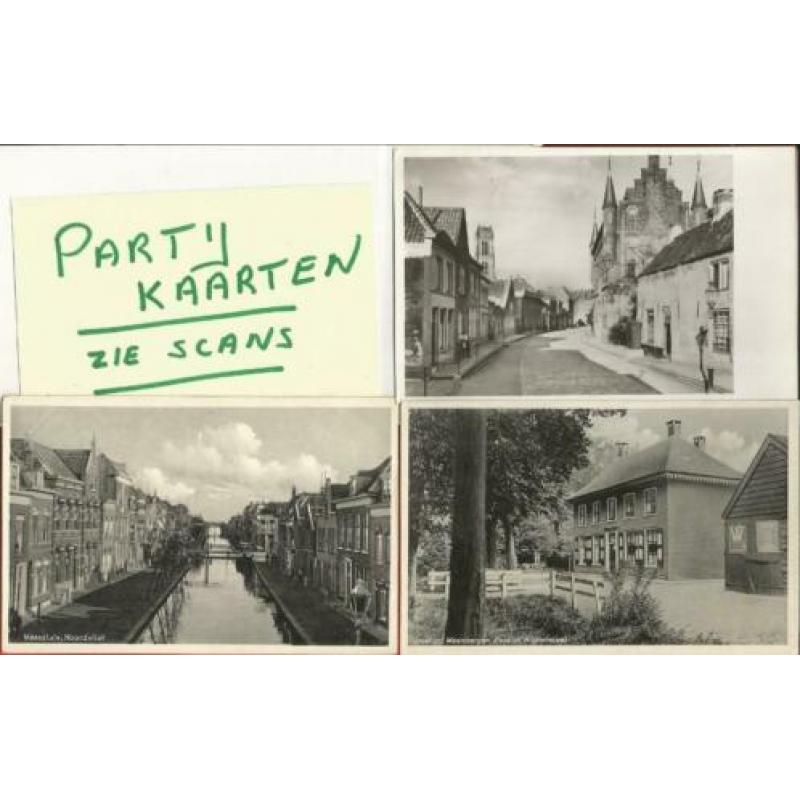 Partij ansichtkaarten Nederland 80 stuks