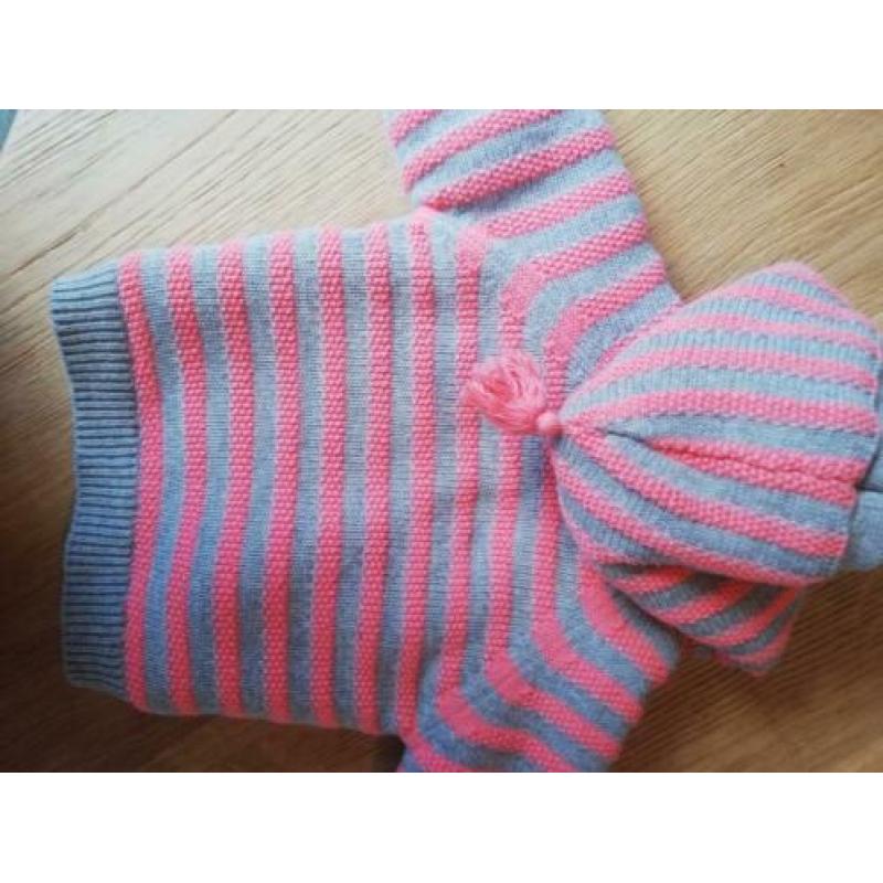 Borgvest baby jas maat 56 noppies