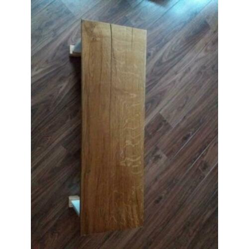 Eiken keuken bank blank/wit