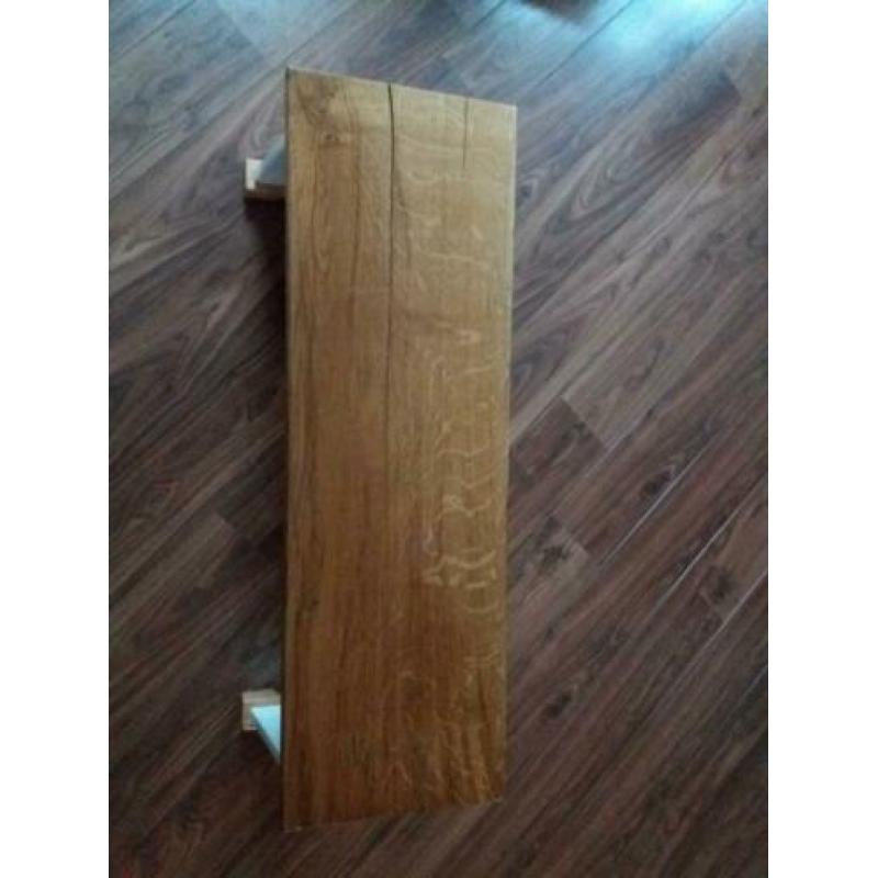 Eiken keuken bank blank/wit