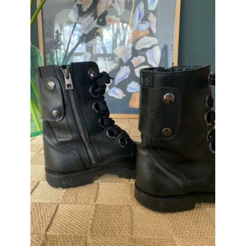 Zadig & Voltaire boots enkellaarsjes 39 veters en rits