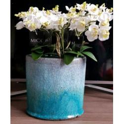 Bloemstuk ptmd met nieuwe mica kunstbloemen, kunstorchideeën