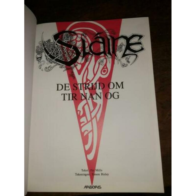 Slaine de strijd om Tir Nan Og Nr 237 van 750 oplage HC