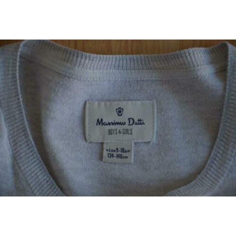 Mooi beige basic vest van Massimo Dutti