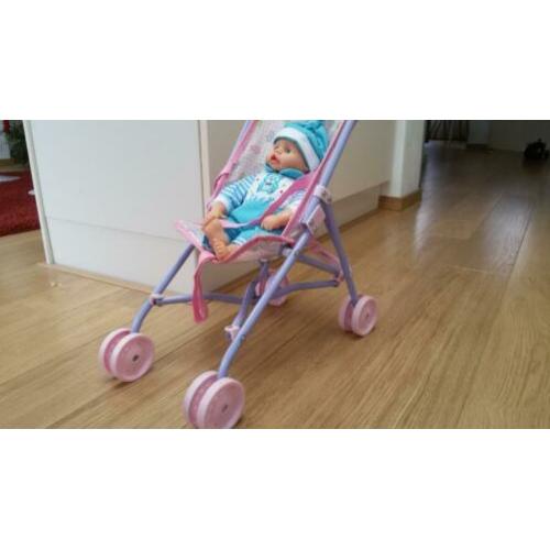Poppenwandelwagen: Baby born Poppenbuggy