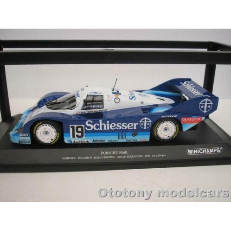 Porsche 956K #19 Hockenheim 1985 Bellof 1/18 Minichamps