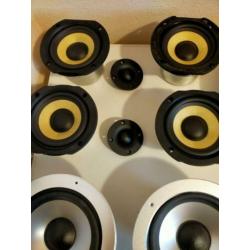 Diversen zelfbouw speakers
