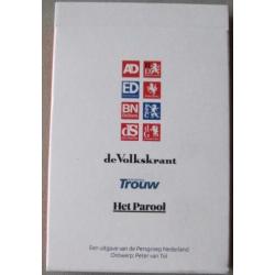 Het Politiek Kwartet van de Persgroep, nieuw en gesealed!