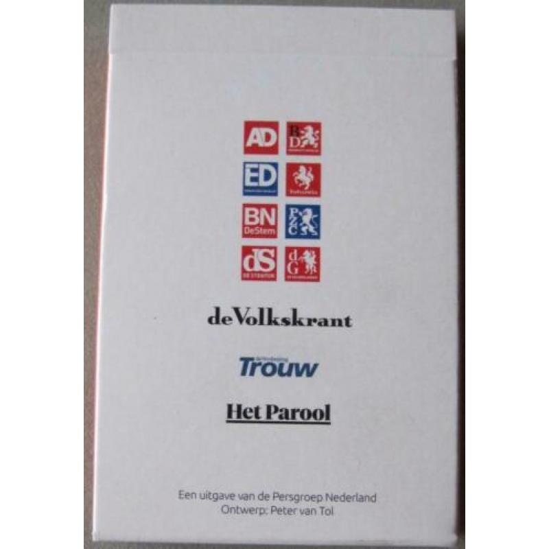 Het Politiek Kwartet van de Persgroep, nieuw en gesealed!