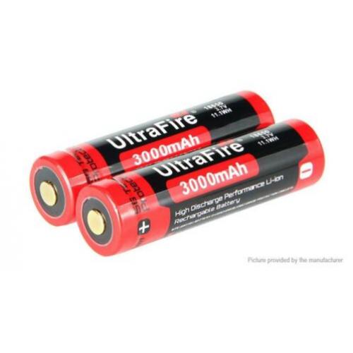 18650 batterij (2x)