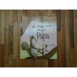 Ik hou van mijn papa, hardcover prentenboek, nieuw