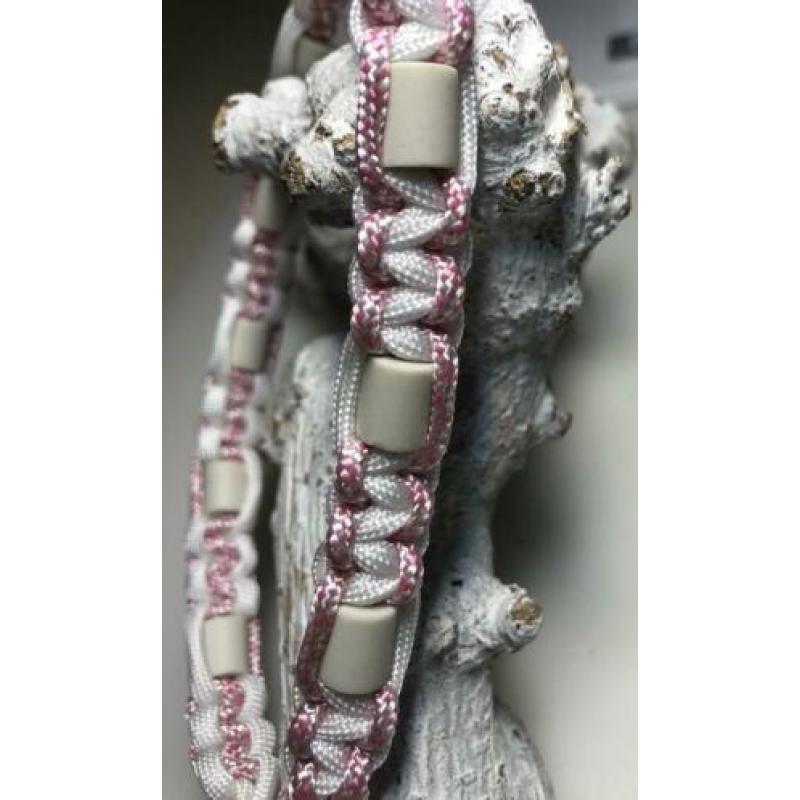 Anti teken halsband,teek vlooien. Op maat/kleur vanaf € 9,50