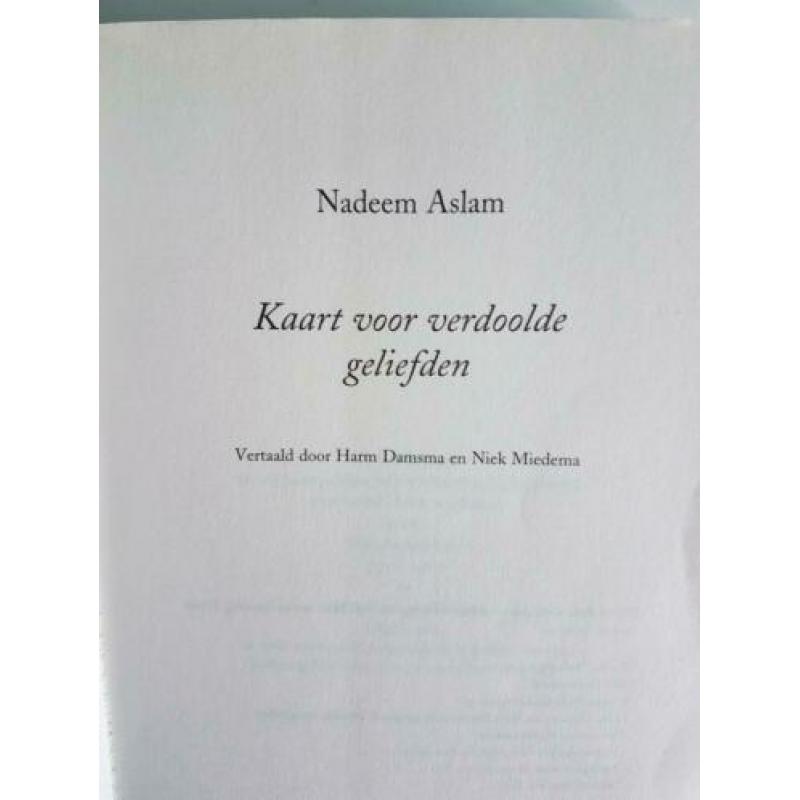 Nadeem Aslam, Kaart voor verdoolde geliefden