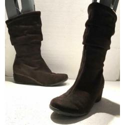 ECCO COMFORT DAMES LAARZEN BRUIN maat 37