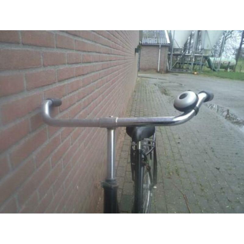 Zwarte omafiets 28 inch