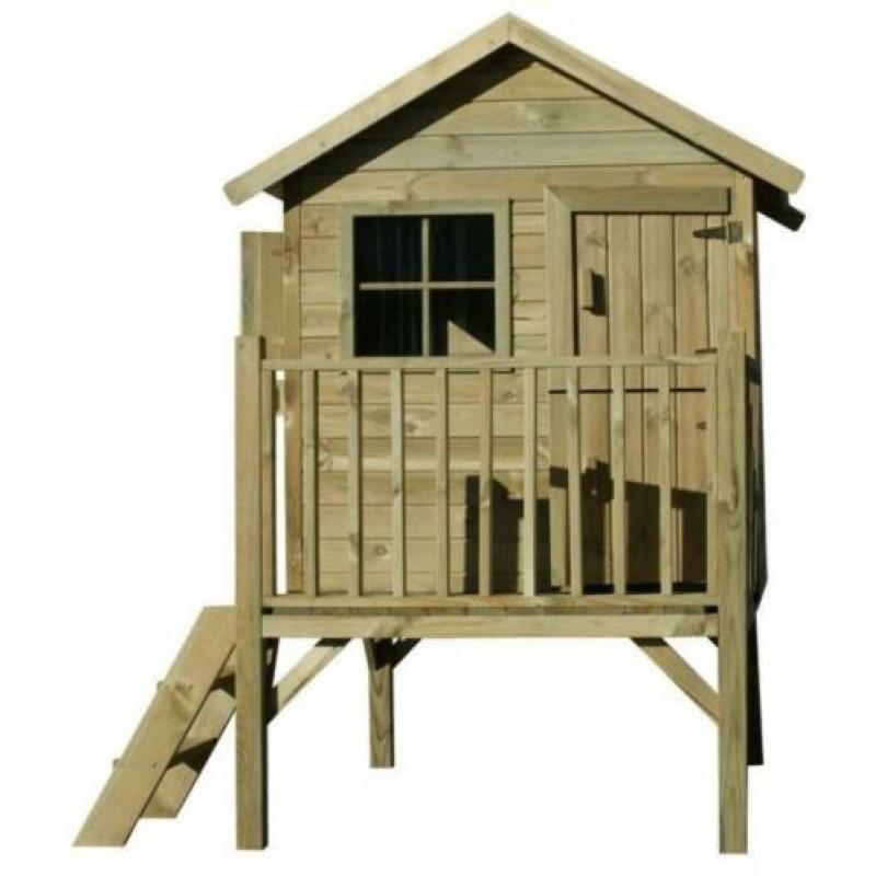 Nieuwe Houten Speelhuis Funny L | Nu voor slechts 369,-
