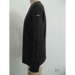 maat XL, zwarte sweater Pilot system, stretch, 70 cm.