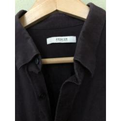 Jack and Jones premium overhemd donkerrood/bordeaux maat XL