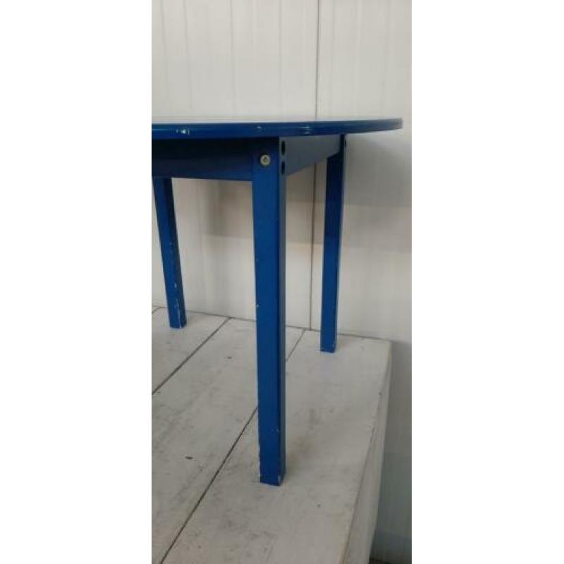 MPH 4000 Leuk rond blauw kindertafeltje