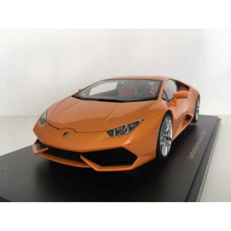 Lamborghini Huracan LP610-4 2014 oranje 1:18 (nieuw)