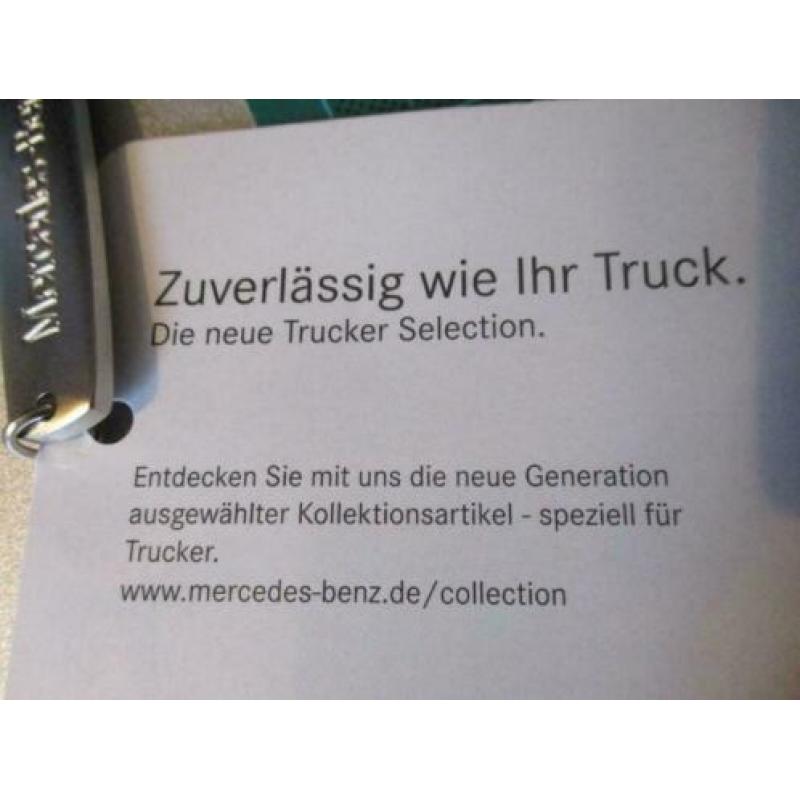 Mercedes-Benz :sleutelhanger ,,Trucker selection"