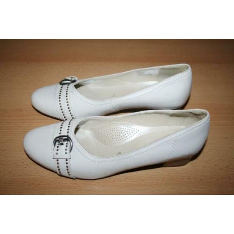 Ara wit leren schoenen pumps 39,5 H