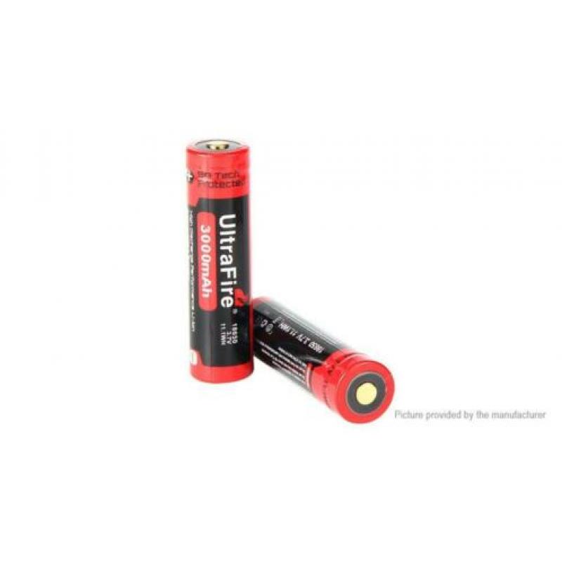 18650 batterij (2x)