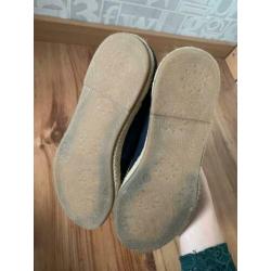 Blauwe espadrilles