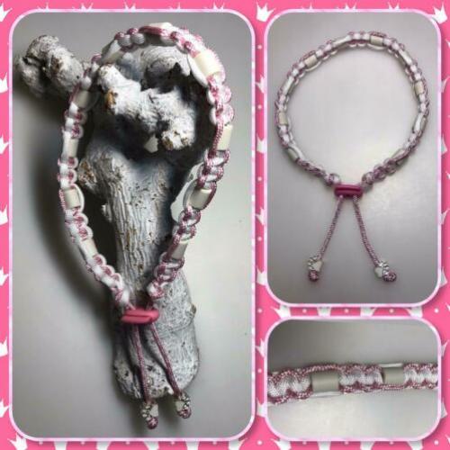Anti teken halsband,teek vlooien. Op maat/kleur vanaf € 9,50