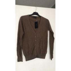Zara nieuw basic vest bruin maat small