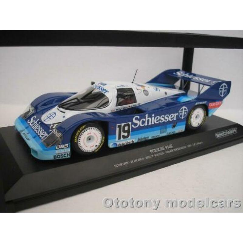 Porsche 956K #19 Hockenheim 1985 Bellof 1/18 Minichamps
