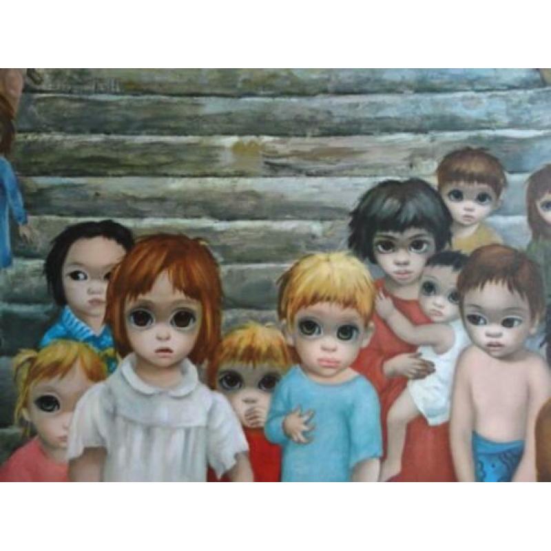 Magaret Keane " Tomorow Forever " Prachtige Lithografie