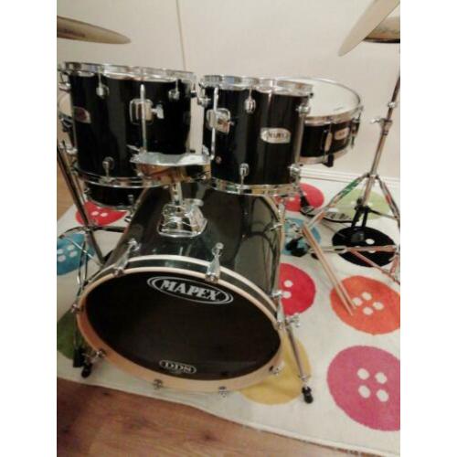 Mapex drumstel zwart