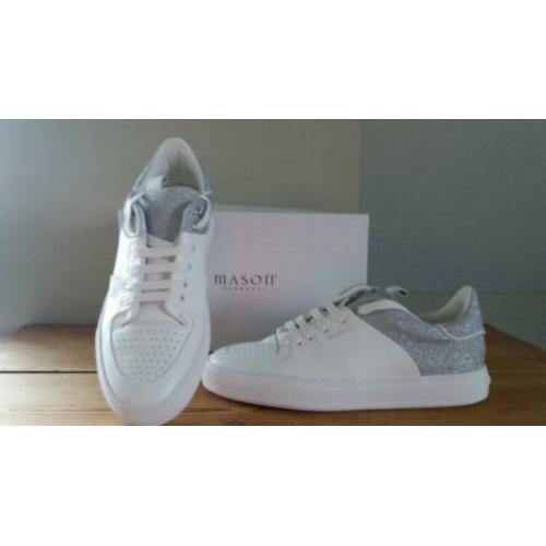nieuwe sneaker wit leder Mason Garments m45