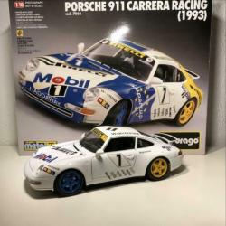 Porsche 911 Carrera racing Bburago 1:18