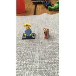 Lego Simpsons poppetjes €4,- per stuk.