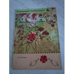 Borduur boek "Uren Borduren", Cantecleer hobby topper boeken