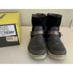 Bo-Bell meisjes schoenen laarsjes maat 24 leer