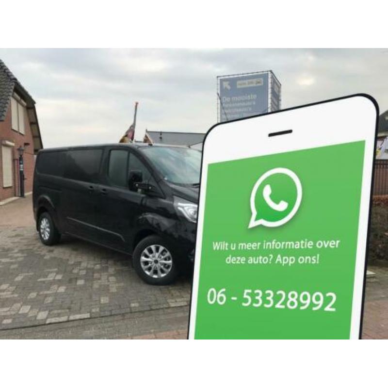 Ford TRANSIT CUSTOM 130 PK DUBB.CABINE L2-H1 Automaat!!6 Stu