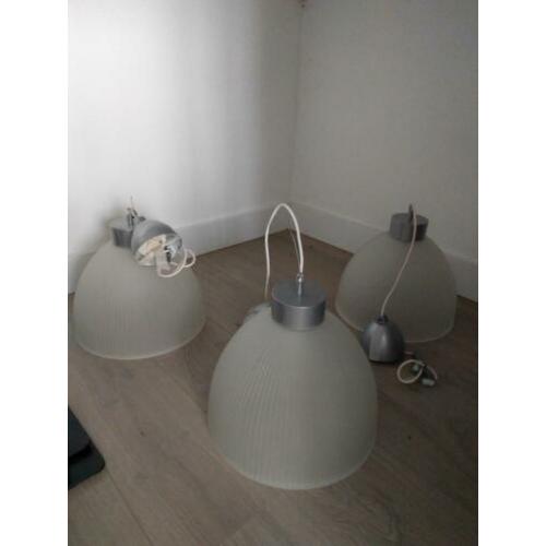 Set van 3 hanglampen